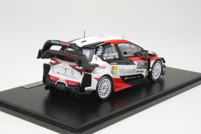 Toyota Yaris WRC, 3rd. Monte Carlo 2018, J.M.Latvala, no.7