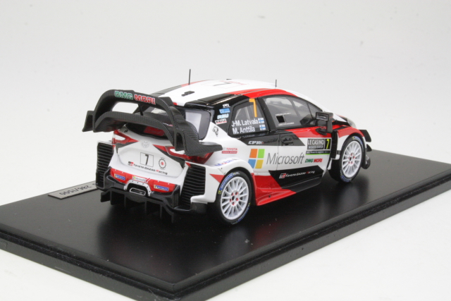 Toyota Yaris WRC, 3rd. Monte Carlo 2018, J.M.Latvala, no.7 - Sulje napsauttamalla kuva