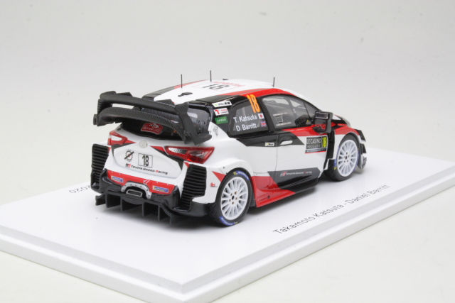 Toytota Yaris WRC, Monte Carlo 2020, T.Katsuta, no.18 - Sulje napsauttamalla kuva