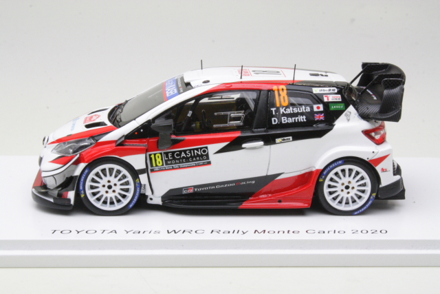 Toytota Yaris WRC, Monte Carlo 2020, T.Katsuta, no.18 - Sulje napsauttamalla kuva