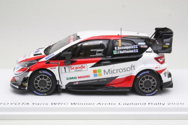 Toyota Yaris WRC, 1st. Arctic Lapland 2020, K.Rovanperä, no.1 - Click Image to Close