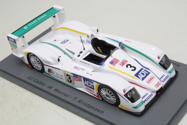 Audi R8, 1st. 24h LeMans 2005, Lehto/Werner/Kristensen, no.3