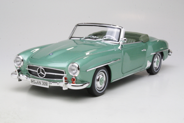 Mercedes 190SL 1957, vaaleanvihreä