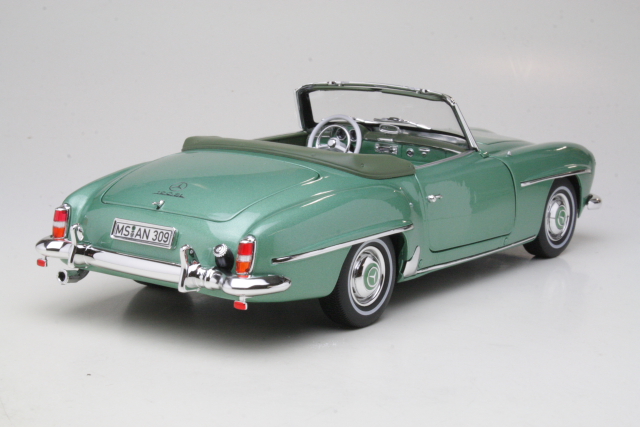 Mercedes 190SL 1957, light green - Click Image to Close