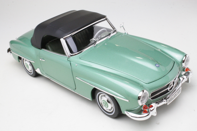 Mercedes 190SL 1957, light green - Click Image to Close