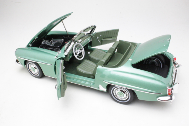 Mercedes 190SL 1957, vaaleanvihreä