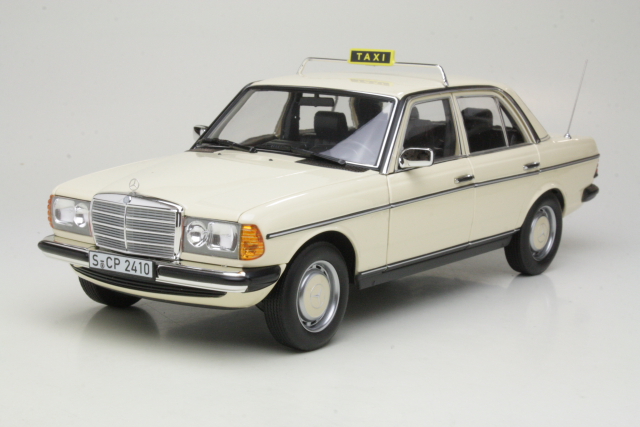 Mercedes 200 (w123) 1980, light beige "Taxi" - Click Image to Close