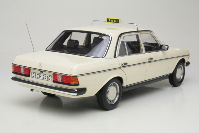 Mercedes 200 (w123) 1980, light beige "Taxi" - Click Image to Close