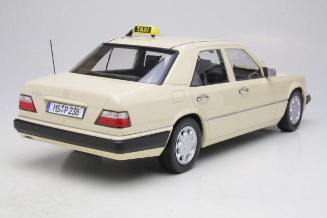 Mercedes E Class (w124) 1989, beige "Taxi" - Click Image to Close