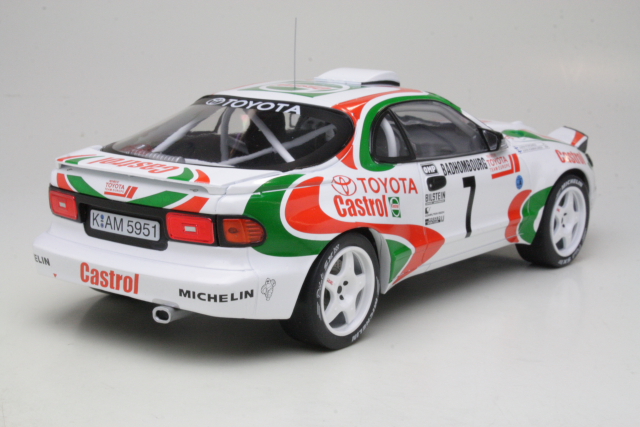 Toyota Celica Turbo ST185, Monte Carlo 1993, J.Kankkunen, no.7 - Sulje napsauttamalla kuva