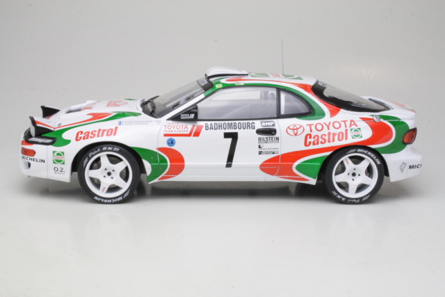 Toyota Celica Turbo ST185, Monte Carlo 1993, J.Kankkunen, no.7 - Sulje napsauttamalla kuva