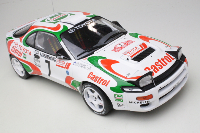 Toyota Celica Turbo ST185, Monte Carlo 1993, J.Kankkunen, no.7 - Sulje napsauttamalla kuva