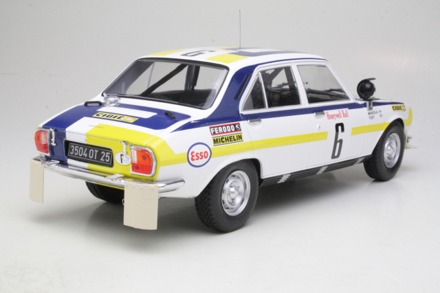 Peugeot 504Ti, Marokko 1975, H.Mikkola, no.6 - Sulje napsauttamalla kuva