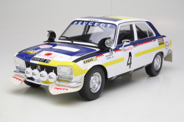 Peugeot 504Ti, Marokko 1975, T.Mäkinen, no.4 - Sulje napsauttamalla kuva