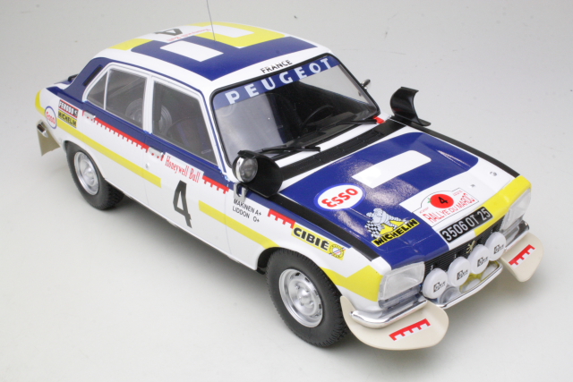 Peugeot 504Ti, Marokko 1975, T.Mäkinen, no.4 - Sulje napsauttamalla kuva