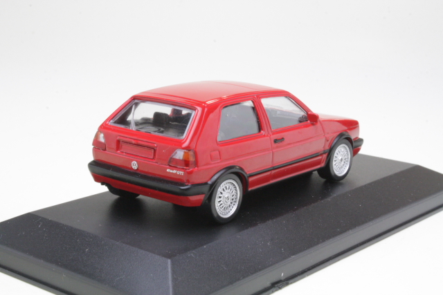 VW Golf GTi 1990, punainen - Sulje napsauttamalla kuva