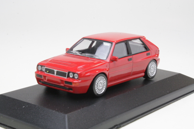 Lancia Delta HF Integrale Evo2 1993, punainen - Sulje napsauttamalla kuva