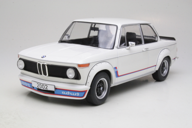 BMW 2002 Turbo 1973, valkoinen - Sulje napsauttamalla kuva