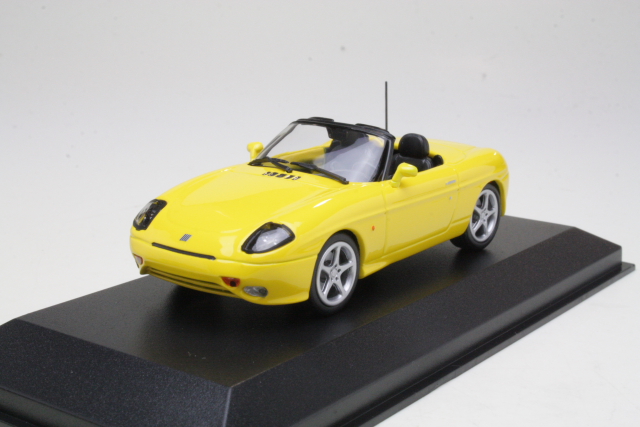 Fiat Barchetta 1995, keltainen - Sulje napsauttamalla kuva