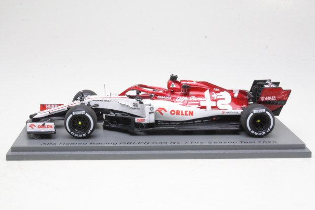 Alfa Romeo C39, Barcelona Test 2020, K.Räikkönen, no.7