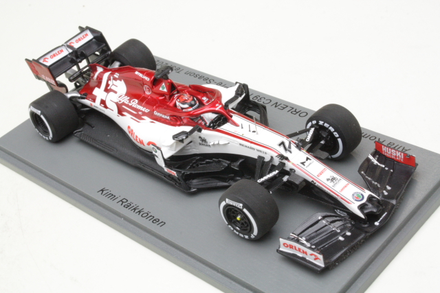 Alfa Romeo C39, Barcelona Test 2020, K.Räikkönen, no.7