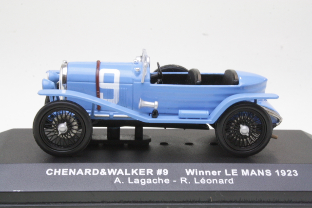 Chenard & Walker, LeMans 1923, A.Lagache/R.Leonard, no.9 - Sulje napsauttamalla kuva