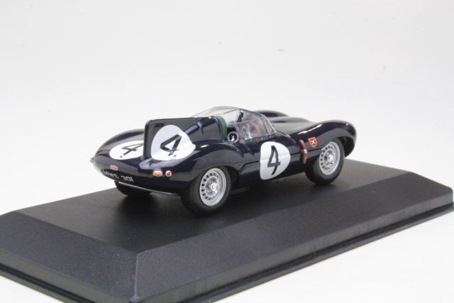 Jaguar D-Type, LeMans 1956, N.Sanderson/R.Flochart, no.4 - Sulje napsauttamalla kuva