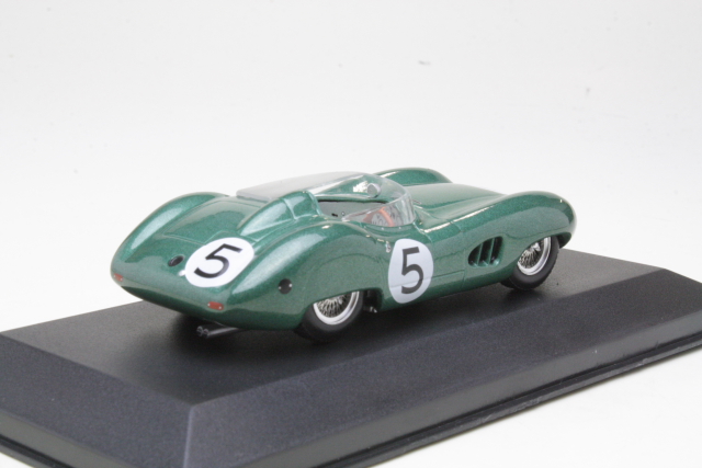 Aston Martin DBR1/300, LeMans 1959, C.Shelby/R.Salvadori, no.5 - Sulje napsauttamalla kuva