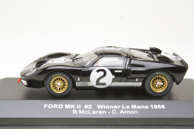 Ford GT40 mk2, LeMans 1966, B.McLaren/C.Amon, no.2