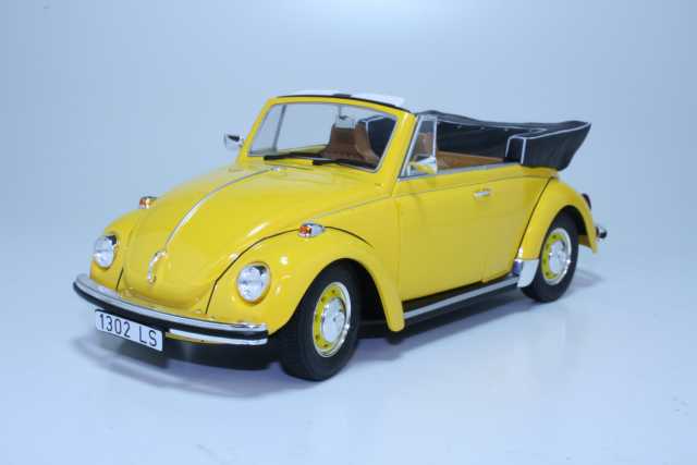 VW Kupla 1302 LS Cabriolet, yellow - Click Image to Close