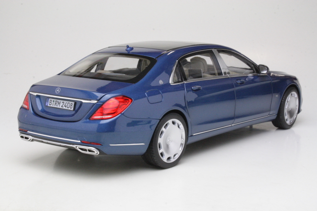 Mercedes-Maybach S650 2018, sininen
