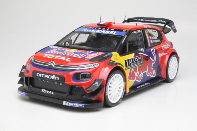 Citroen C3 WRC, 1st. Monte Carlo 2019, S.Ogier, no.1 - Sulje napsauttamalla kuva