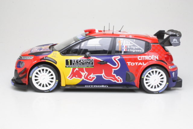 Citroen C3 WRC, 1st. Monte Carlo 2019, S.Ogier, no.1