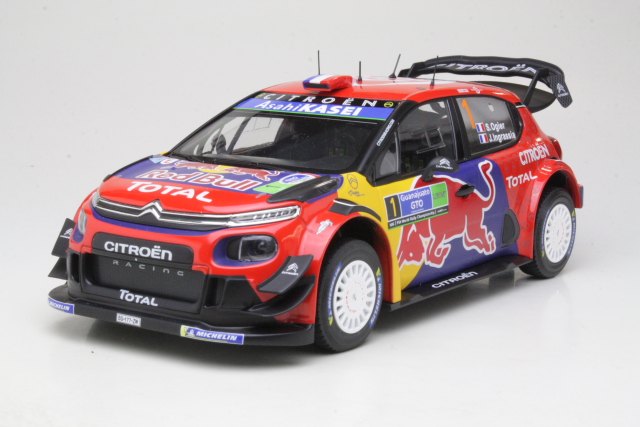 Citroen C3 WRC, 1st. Mexico 2019, S.Ogier, no.1