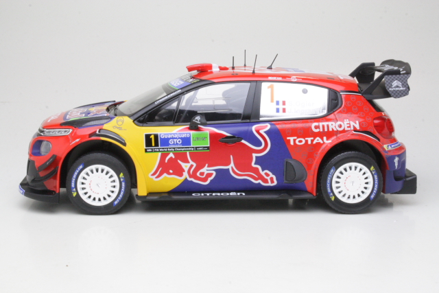 Citroen C3 WRC, 1st. Mexico 2019, S.Ogier, no.1