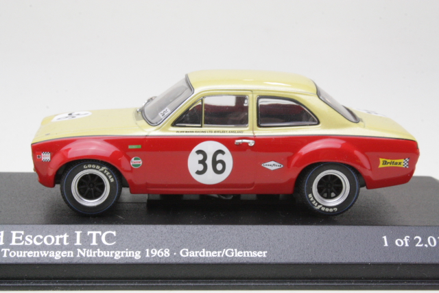 Ford Escort Mk1, ADAC 1968, Gardner/Glemser, no.36