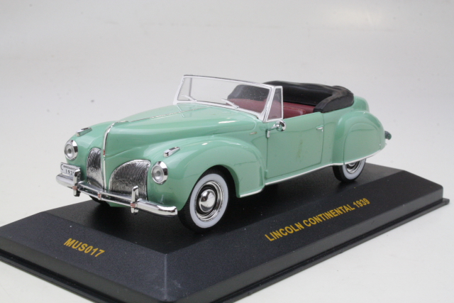 Lincoln Continental 1939, light green