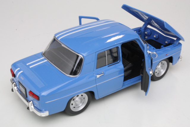 Renault 8 Gordini, sininen - Sulje napsauttamalla kuva