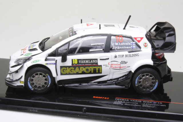 Toyota Yaris WRC, Sweden 2020, J-M.Latvala, no.10