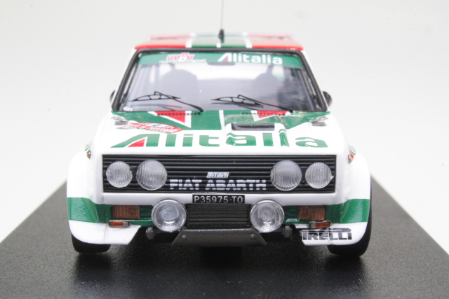 Fiat 131 Abarth, 1st. Portugal 1978, M.Alen, no.4 "crashed"