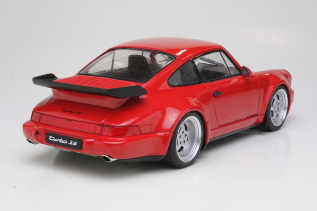 Porsche 911 (964) 3.6 Turbo 1990, punainen - Sulje napsauttamalla kuva