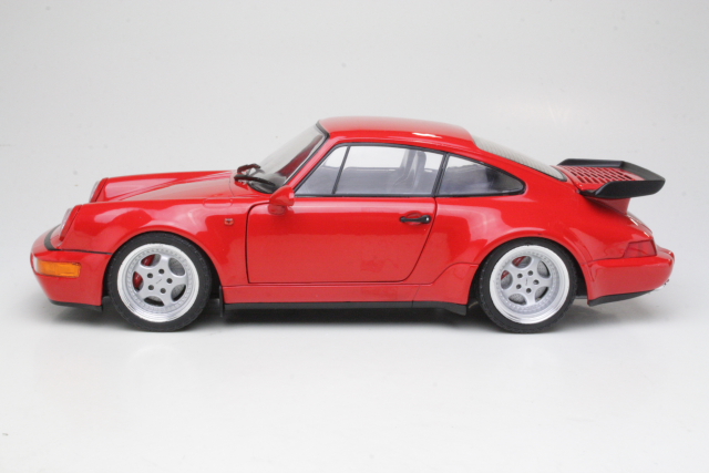 Porsche 911 (964) 3.6 Turbo 1990, punainen - Sulje napsauttamalla kuva