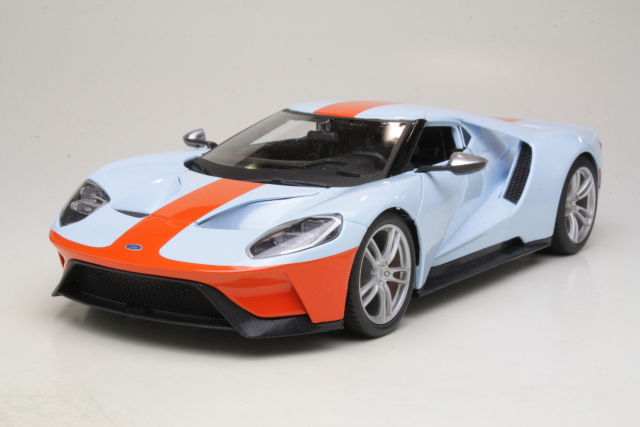 Ford GT 2017 light blue/orange