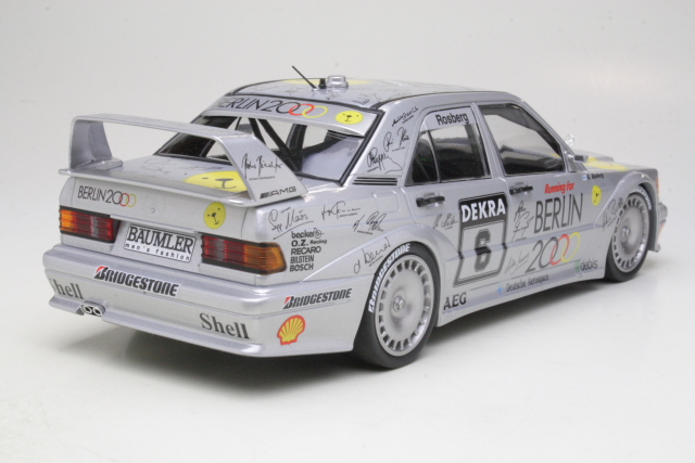 Mercedes 190E 2.5-16 Evo2, DTM 1992, K.Rosberg, no.6 - Sulje napsauttamalla kuva