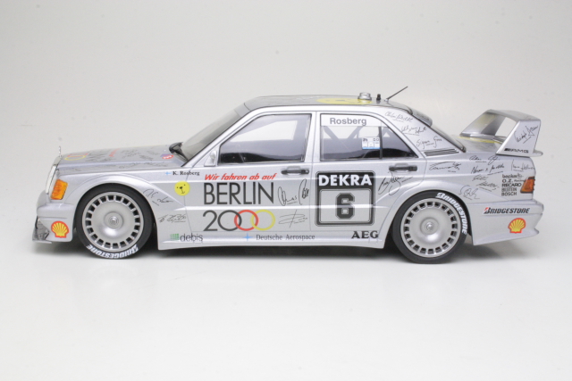 Mercedes 190E 2.5-16 Evo2, DTM 1992, K.Rosberg, no.6 - Sulje napsauttamalla kuva