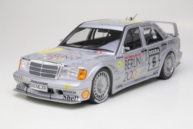 Mercedes 190E 2.5-16 Evo2, DTM 1992, K.Rosberg, no.6 - Sulje napsauttamalla kuva