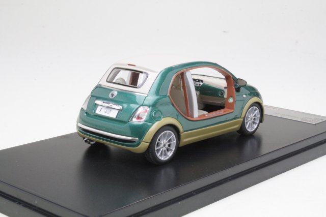 Fiat 500 Castagna EV 'Kadhafi' 2009, vihreä