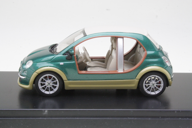 Fiat 500 Castagna EV 'Kadhafi' 2009, vihreä