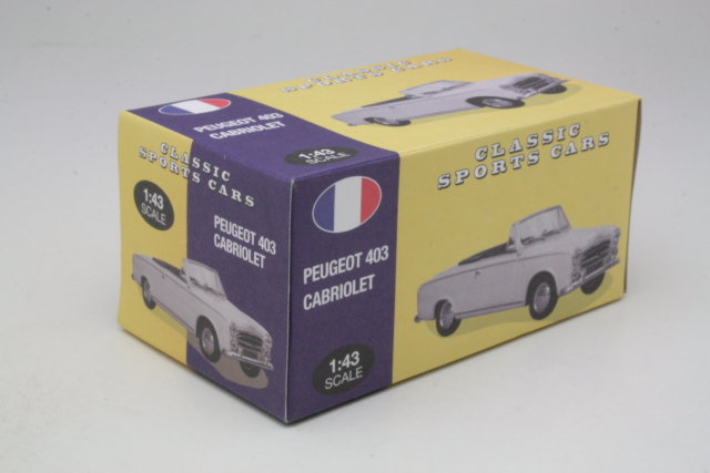 Peugeot 403 Cabriolet 1964, beige