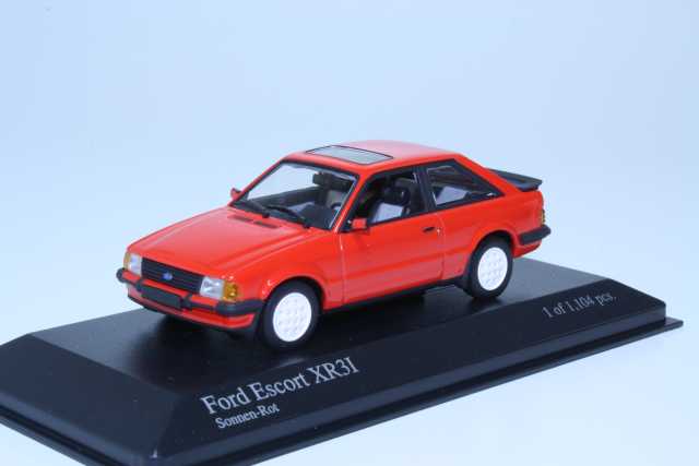 Ford Escort Mk3 XR3i 1982, red